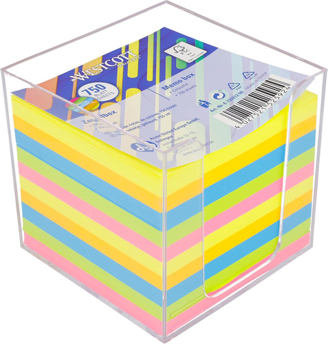 Westcott note block colourful - westcott,