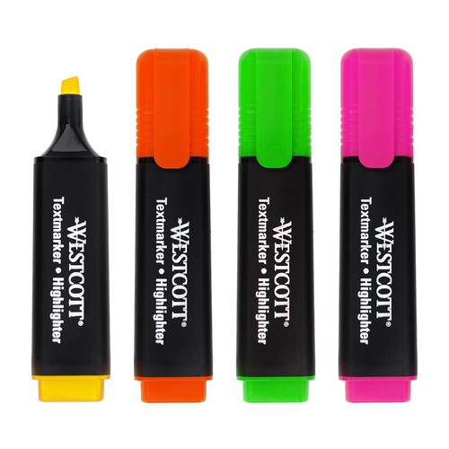 Westcott highlighter markers - , 4