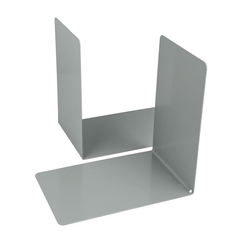Westcott bookends grey pack - grey, (pack