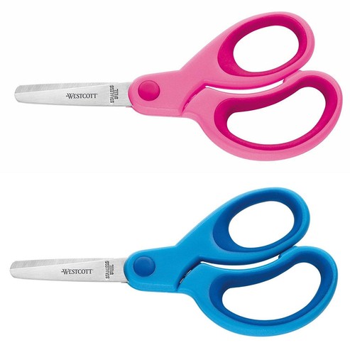 Westcott safety scissors - scissors, 5"
