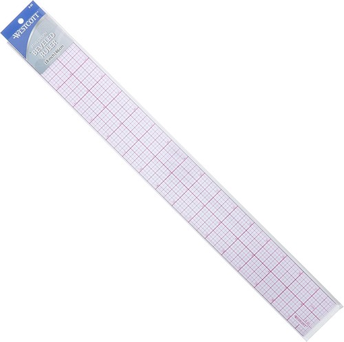 Westcott inch graph - graph, beveled