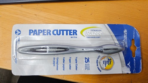 Westcott titanium razor - titanium,